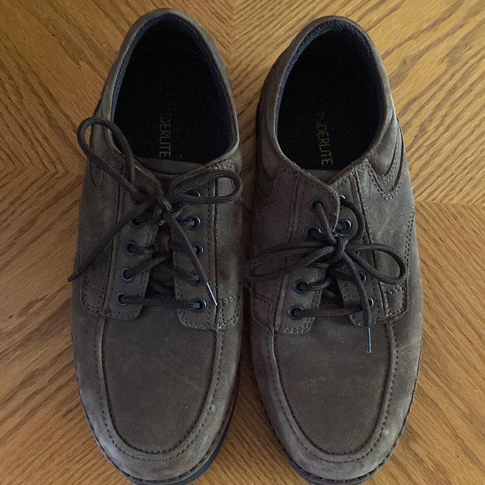Mens Wonderlite Brown Shoes